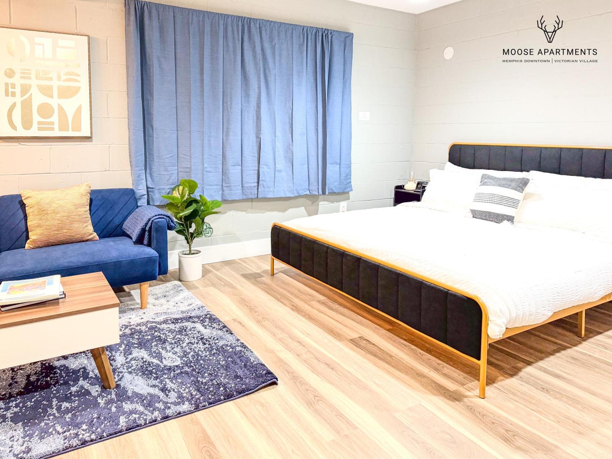 The Moose #12 - Brand New Modern Luxe Loft With Free Parking, King Bed & Fast Wifi Apartment Memphis Exterior photo